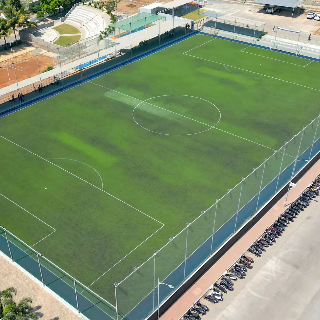 ⁠Football Pitch, India